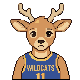 Bucky, a deer in a team jersey, the Forge-verse student